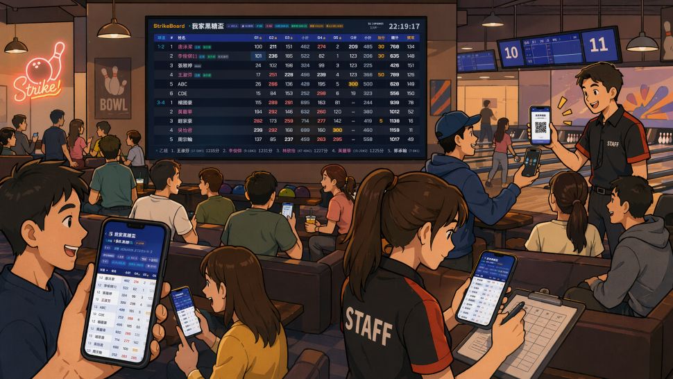 StrikeBoard 主視覺